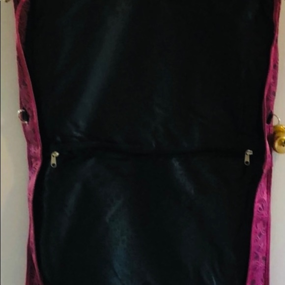 Diane Von Furstenberg Garment Bag Pink Hearts 💕 - Picture 2 of 4